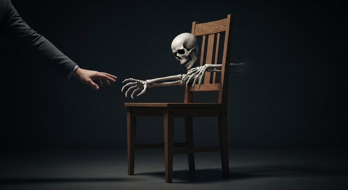 椅子にかけられた呪い